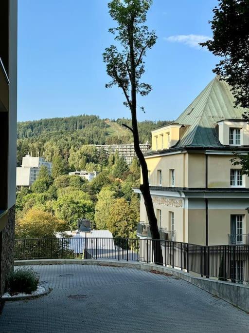 Art & High Studio Z Parkingiem Podziemnym Krynica Zdroj Buitenkant foto