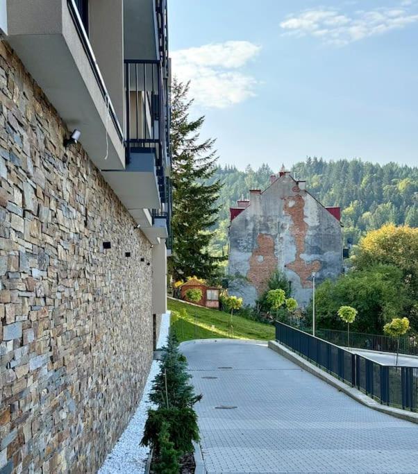 Art & High Studio Z Parkingiem Podziemnym Krynica Zdroj Buitenkant foto